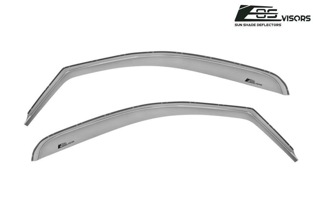 2014-18 Silverado 1500 / 2015-19 Silverado 2500HD 3500HD Standard Cab Window Visors Deflectors In-Channel EOS Visors 