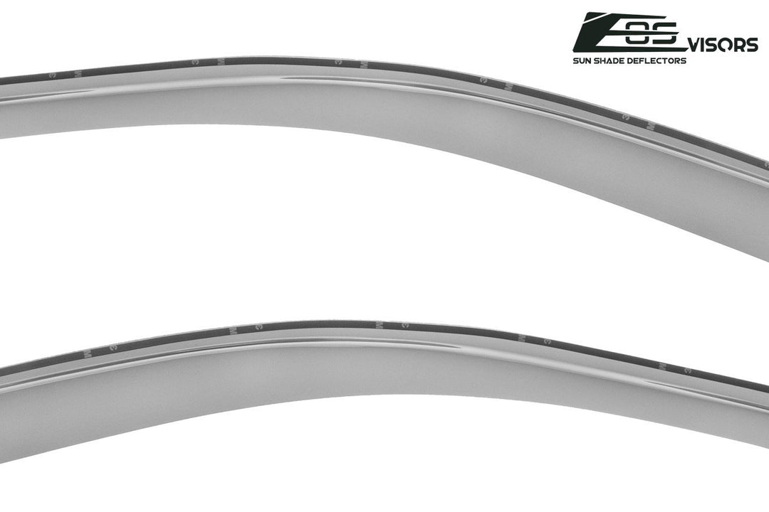2014-18 Silverado 1500 / 2015-19 Silverado 2500HD 3500HD Standard Cab Window Visors Deflectors In-Channel EOS Visors 