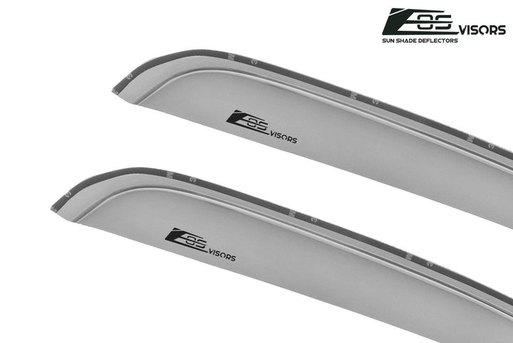 2014-18 Silverado 1500 / 2015-19 Silverado 2500HD 3500HD Standard Cab Window Visors Deflectors In-Channel EOS Visors 