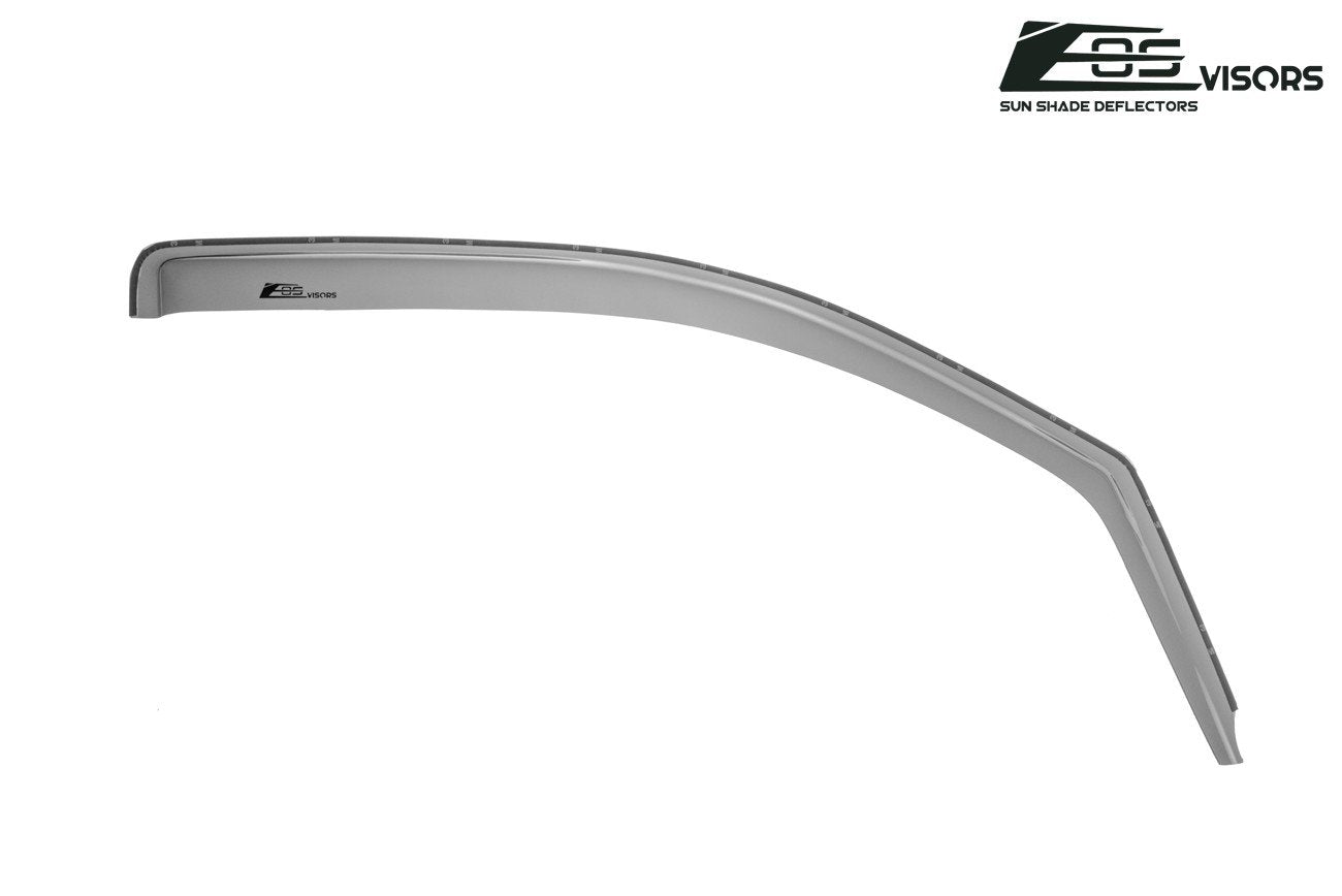 Smoke Tint Window Visors For 2014-2015 Silverado 1500 Crew Cab – 4 Door Rain Guard
