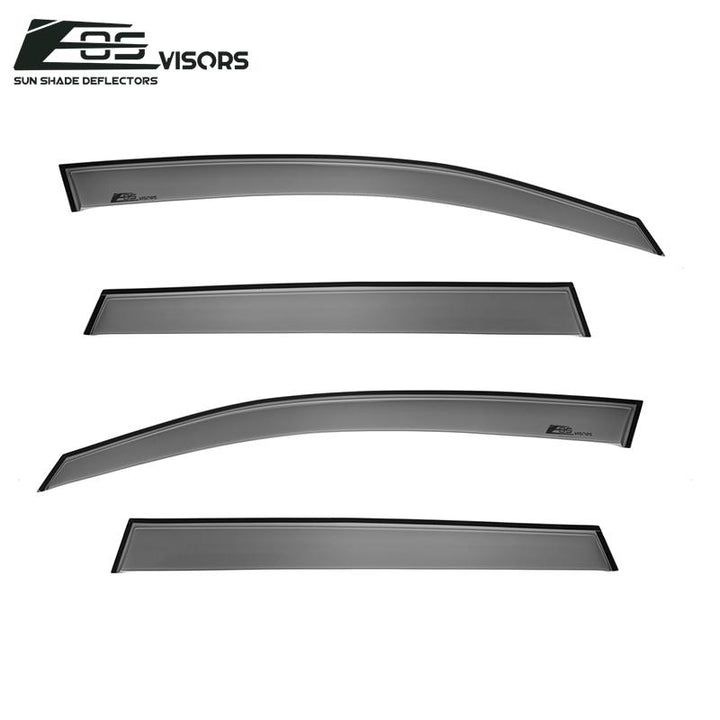 2014-18 Subaru Forester Window Visors Wind Deflectors Rain Guards Tape-On EOS Visors 