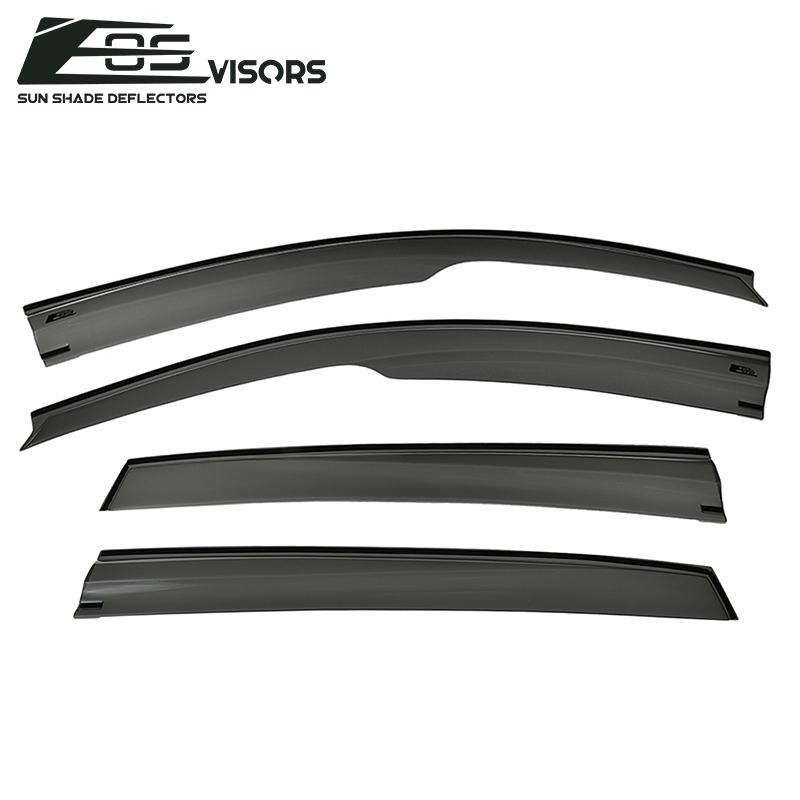 2014-20 Acura MDX Window Visors Wind Deflectors Rain Guards Tape-On EOS Visors 