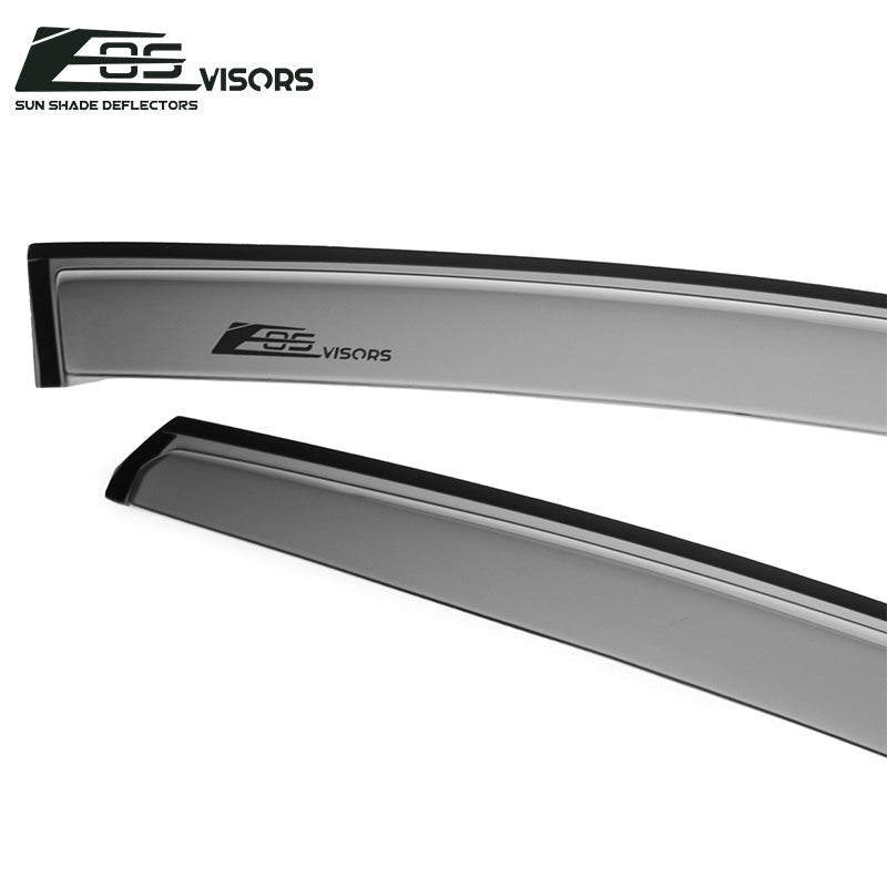 2014-Up Mazda 6 Window Visors Wind Deflectors Rain Guards Vents Tape-On EOS Visors 