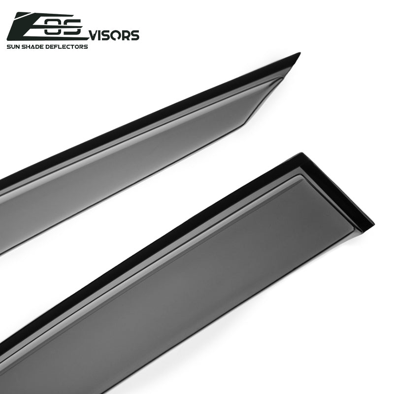 2014-Up Mazda 6 Window Visors Wind Deflectors Rain Guards Vents Tape-On EOS Visors 