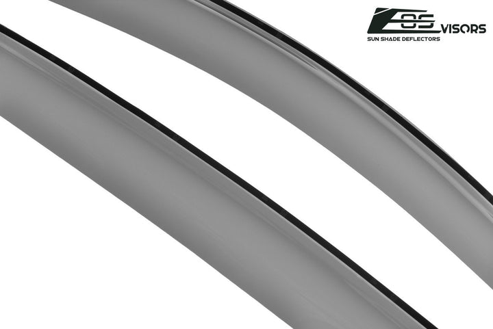 2015-21 Chevrolet Colorado Crew Cab Window Visors Deflectors In-Channel EOS Visors 