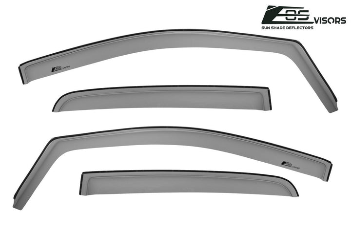 2015-21 Chevrolet Colorado Crew Cab Window Visors Deflectors In-Channel EOS Visors 