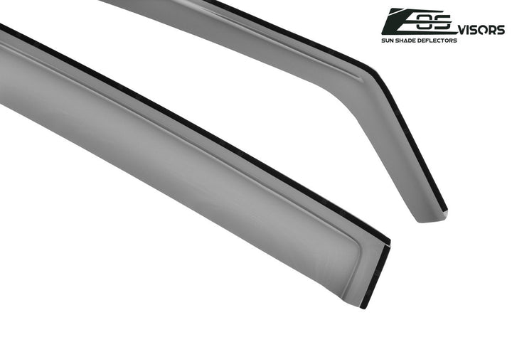 2015-21 Chevrolet Colorado Crew Cab Window Visors Deflectors In-Channel EOS Visors 