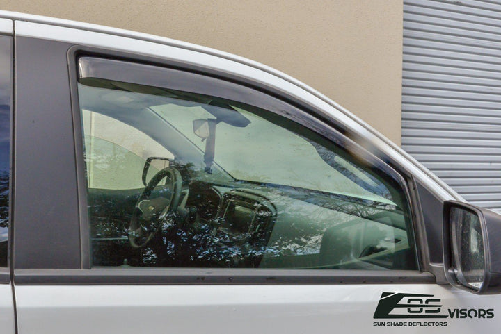 2015-21 Chevrolet Colorado Extended Cab Window Visors Wind Deflectors Rain Guards Vents In-Channel EOS Visors 