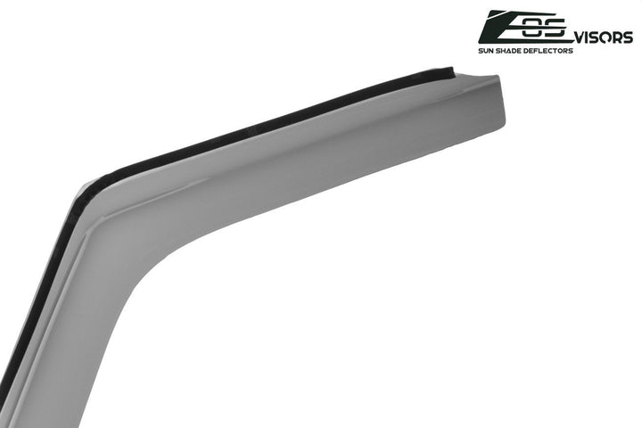 2015-21 Chevrolet Colorado Extended Cab Window Visors Wind Deflectors Rain Guards Vents In-Channel EOS Visors 