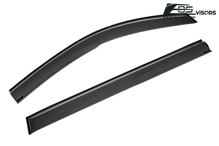 2015-Up GMC Yukon XL Window Visors Wind Deflectors Rain Guards Tape-On EOS Visors 