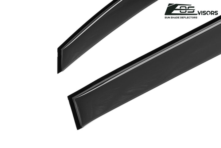 2015-Up GMC Yukon XL Window Visors Wind Deflectors Rain Guards Tape-On EOS Visors 