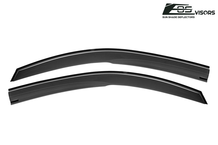 2015-Up GMC Yukon XL Window Visors Wind Deflectors Rain Guards Tape-On EOS Visors 