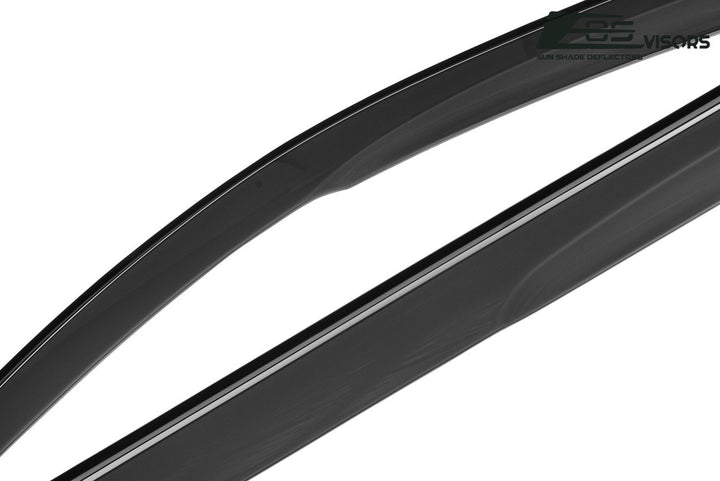 2015-Up GMC Yukon XL Window Visors Wind Deflectors Rain Guards Tape-On EOS Visors 