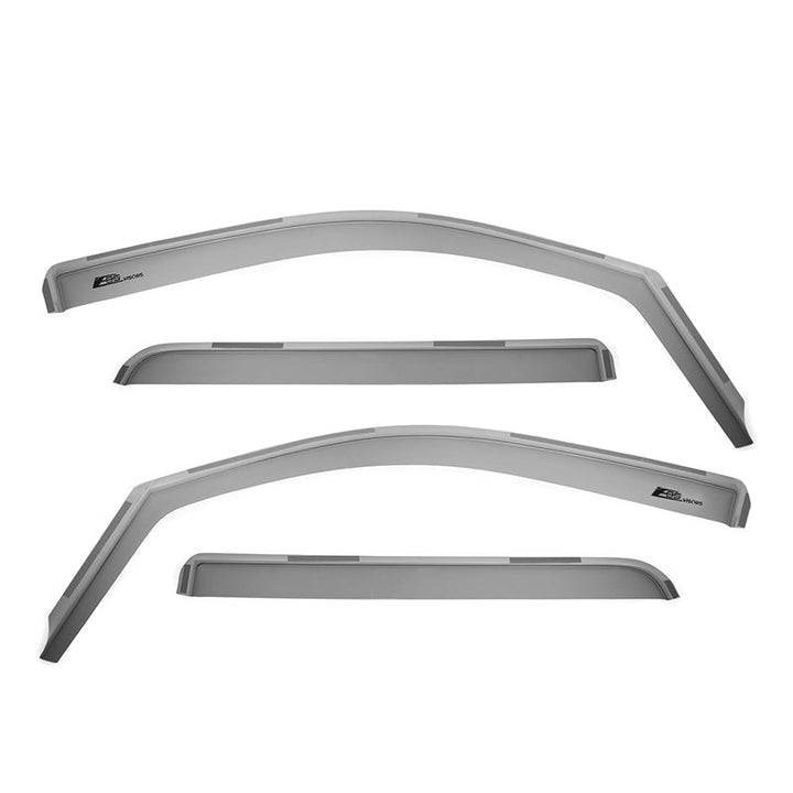 2015-Up Silverado 2500HD 3500HD Crew Cab Window Visors Deflectors In-Channel EOS Visors Light Tint 