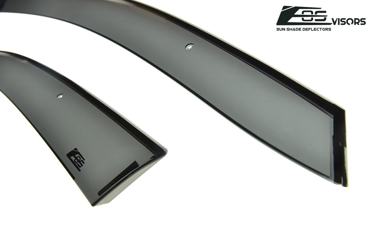 Set Of 4 Wind Deflectors Compatible With VAUXHALL MOKKA