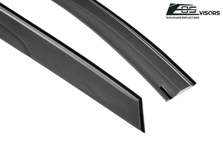 2016-19 Mazda CX-3 Window Visors Wind Deflectors Rain Guards Tape-On EOS Visors 