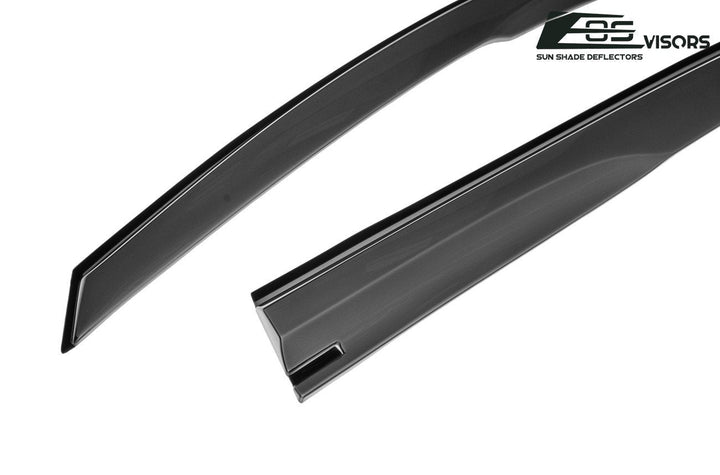 2016-19 Mazda CX-3 Window Visors Wind Deflectors Rain Guards Tape-On EOS Visors 