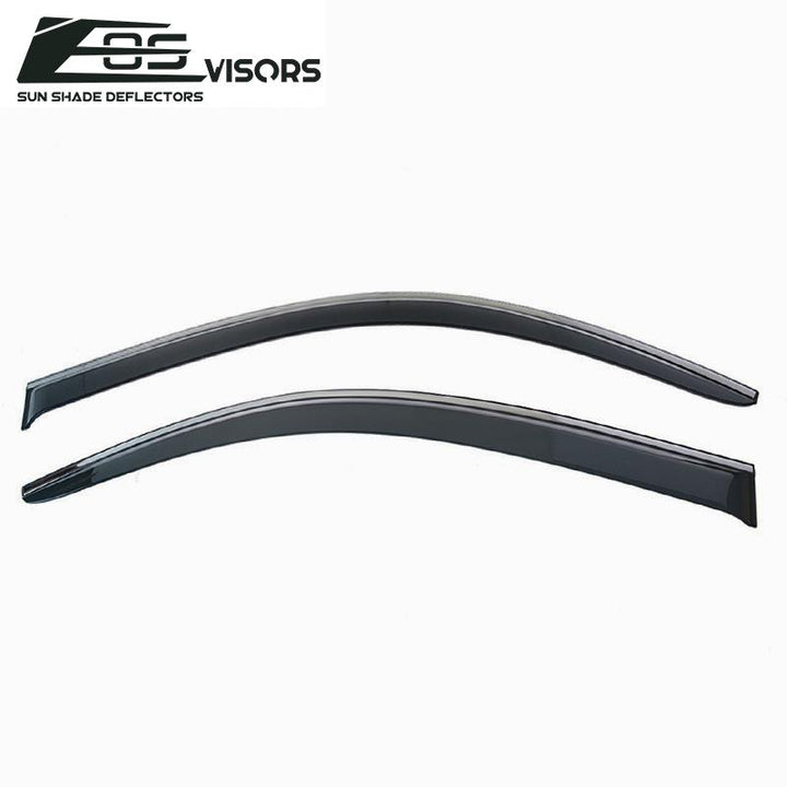 2016-20 Honda Civic Coupe Clip-On Window Visors Wind Deflectors Rain Guards Clip-On EOS Visors 