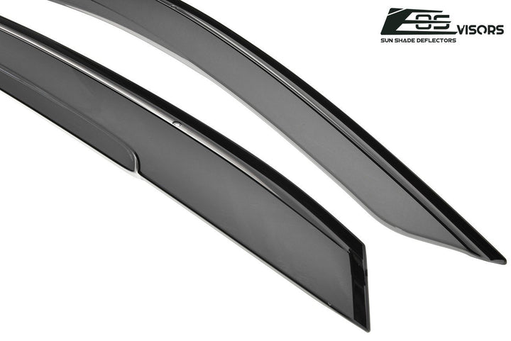 2016-21 Honda Civic Hatchback Clip-On Window Visors Wind Deflectors Rain Guards Clip-On EOS Visors 