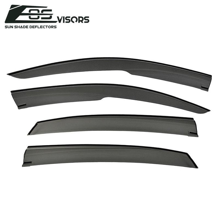 2016-21 Honda Civic Hatchback Tape-On Window Visors Wind Deflectors Rain Guards Tape-On EOS Visors 