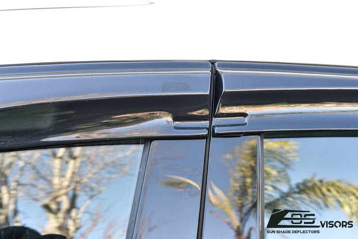 2016-21 Honda Civic Hatchback Tape-On Window Visors Wind Deflectors Rain Guards Tape-On EOS Visors 