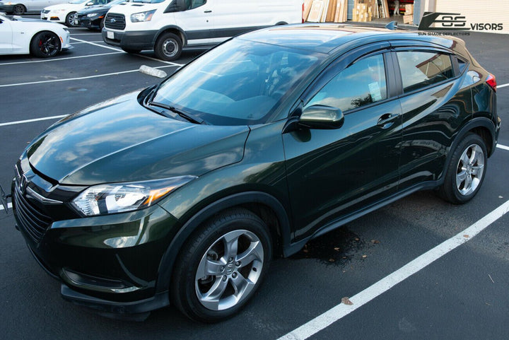 2016-Up Honda HR-V Window Visors Wind Deflectors Rain Guards Tape-On EOS Visors 