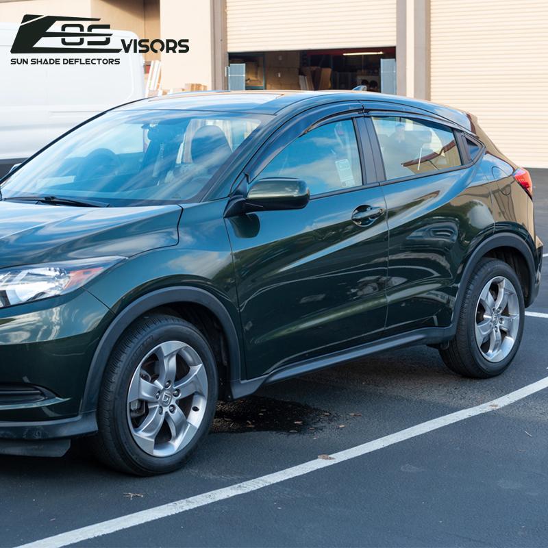 2016-Up Honda HR-V Window Visors Wind Deflectors Rain Guards Tape-On EOS Visors 