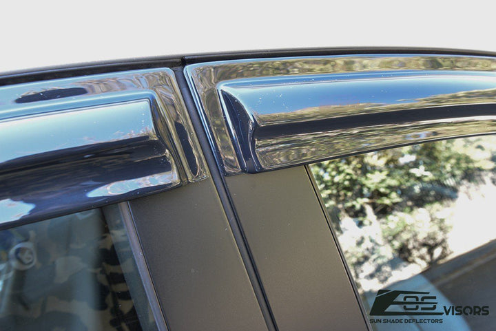 2017-19 Hyundai Elantra Window Visors Wind Deflectors Rain Guards Tape-On EOS Visors 
