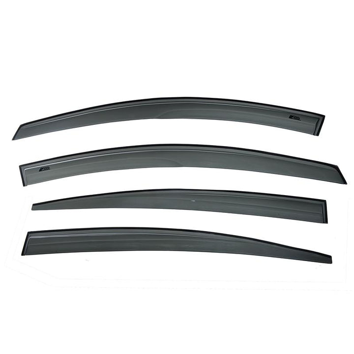 2017-19 Hyundai Elantra Window Visors Wind Deflectors Rain Guards Tape-On EOS Visors 