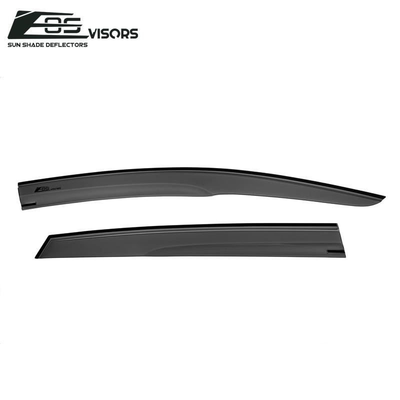 2017-Up Honda Clarity MUGEN Style Window Visors Wind Deflectors Rain Guards Tape-On EOS Visors 