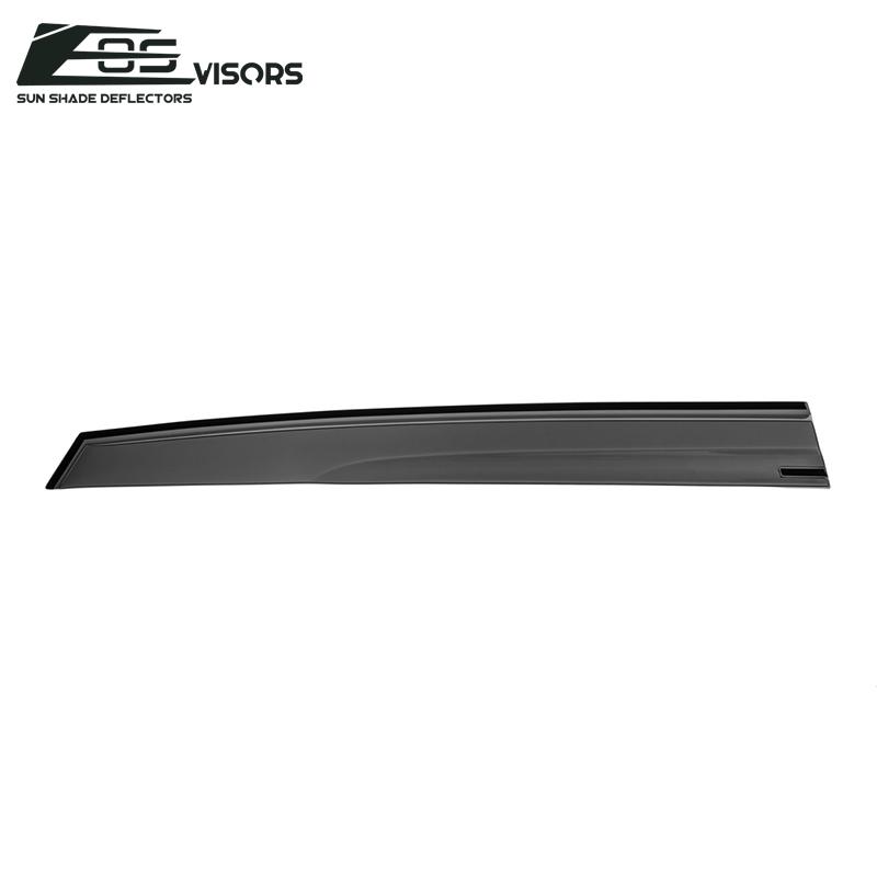 2017-Up Honda Clarity MUGEN Style Window Visors Wind Deflectors Rain Guards Tape-On EOS Visors 