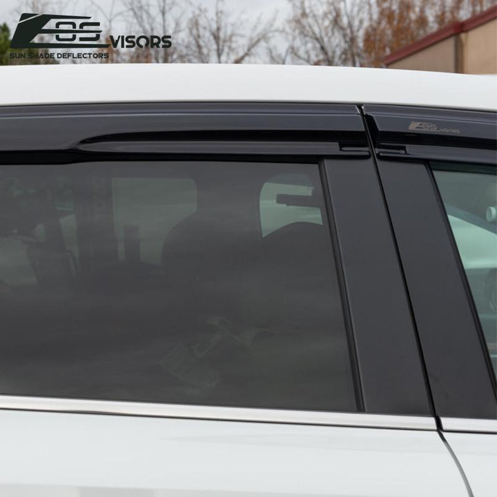 2017-Up Honda CR-V Window Visors Wind Deflectors Rain Guards Tape-On EOS Visors 