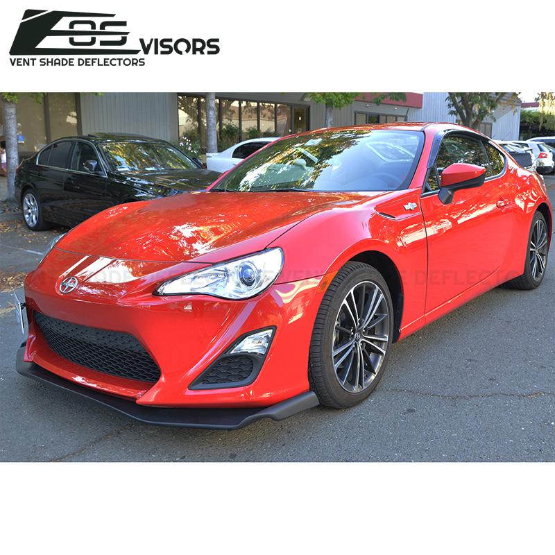 2017-Up Toyota 86 Window Visors Wind Deflectors Rain Guards Clip-On EOS Visors 