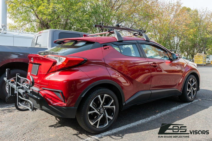 2018-19 Toyota C-HR Window Visors Wind Deflectors Rain Guards Tape-On EOS Visors 