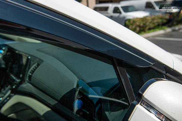 2018-Up Honda Odyssey Window Visors Wind Deflectors Rain Guards Tape-On EOS Visors 