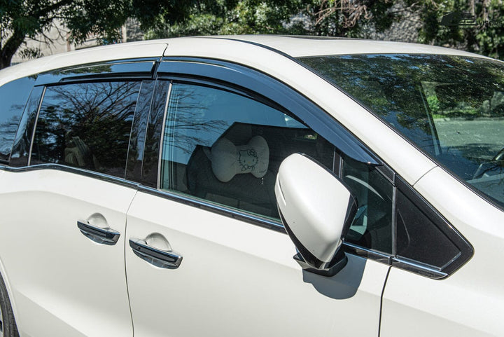 2018-Up Honda Odyssey Window Visors Wind Deflectors Rain Guards Tape-On EOS Visors 