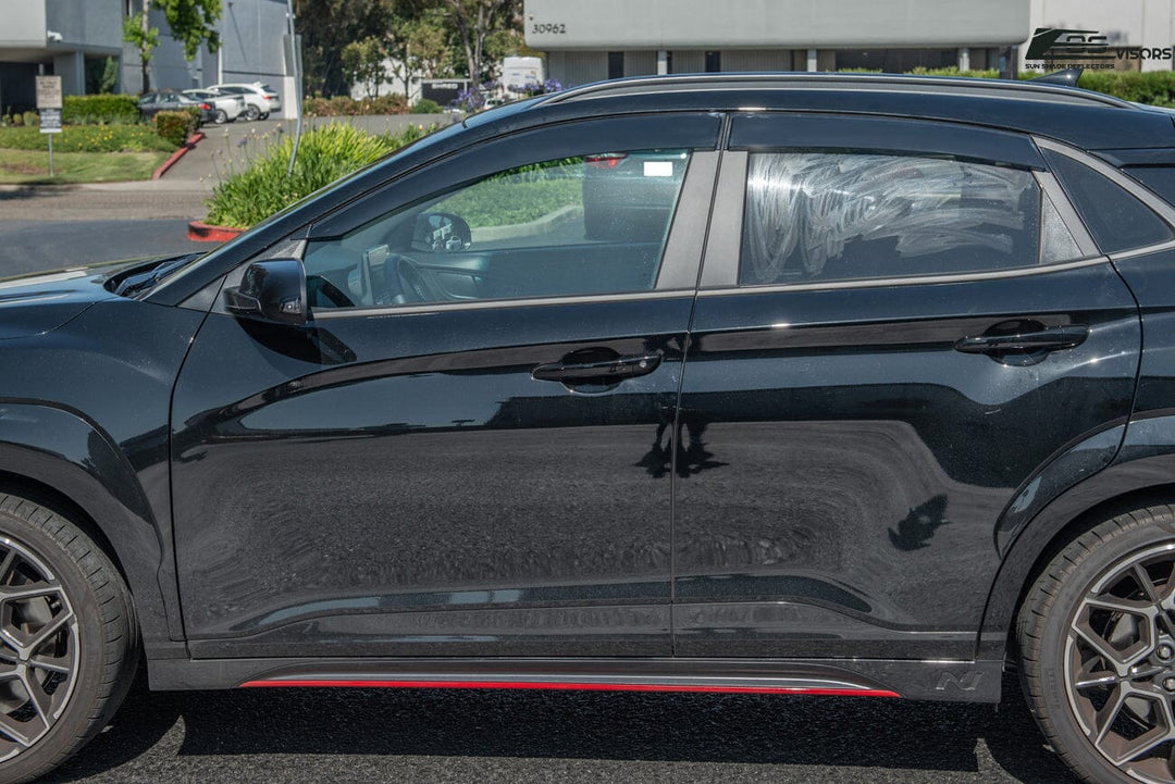 2018-Up Hyundai Kona Window Visors Wind Deflectors Rain Guards Tape-On EOS Visors 