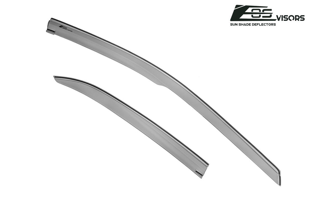 FOR 2018-2024 TOYOTA CAMRY CLIP-ON CHROME TRIM WINDOW VISOR RAIN FOR 2018-2024 TOYOTA CAMRY CLIP-ON CHROME TRIM WINDOW VISOR RAIN