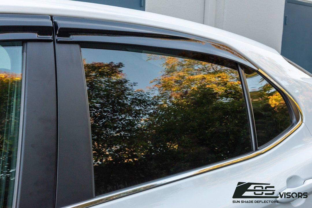 2018-Up Toyota Camry Window Visors Wind Deflectors Rain Guards Tape-On EOS Visors 