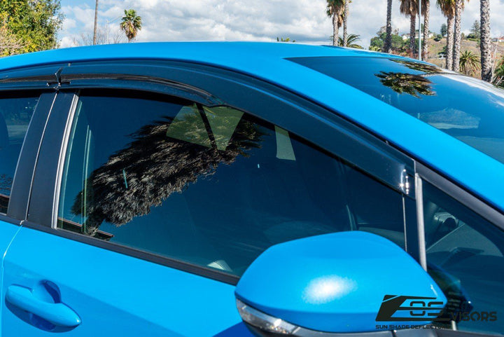 2019-Up Toyota Corolla Hatchback MUGEN Style Window Visors Deflectors Tape-On EOS Visors 