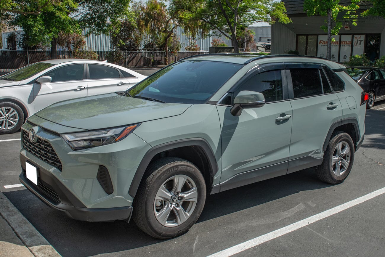 Jdm Rav4 2019-UP Toyota Rav4 JDM Style Window Visors Wind Deflectors Rain Guard ...