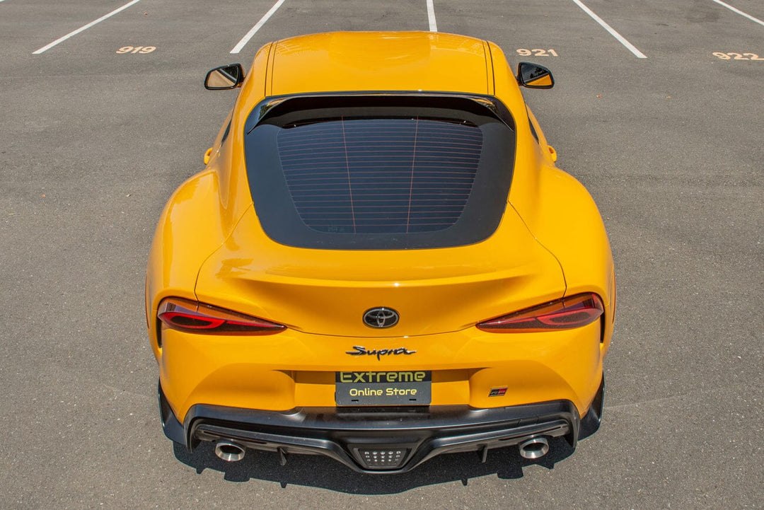 2020-Present Toyota GR Supra Rear Roof Visor Tape-On EOS Visors 