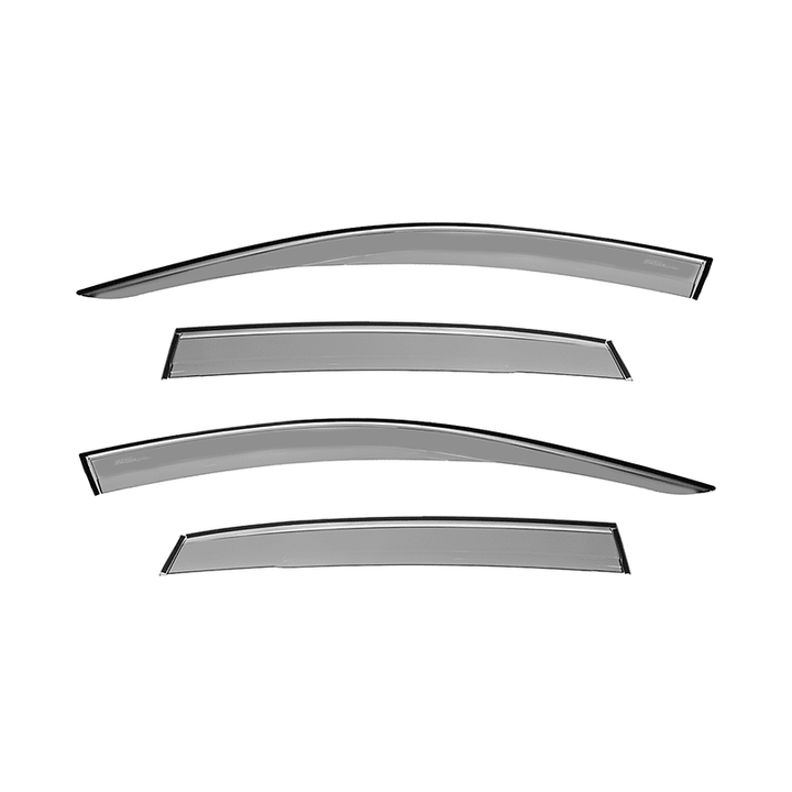 2021-Up Acura TLX Tape-On Window Visors Deflectors Tape-On EOS Visors Smoke Tinted 