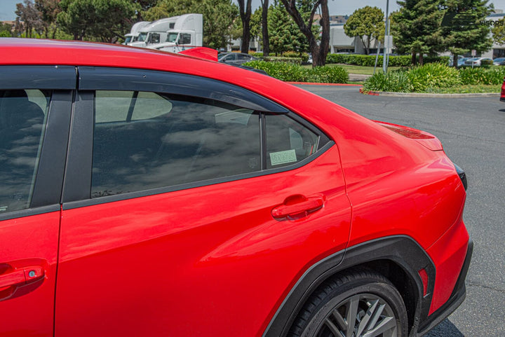 2022-Up Subaru WRX | JDM Clip-On Style Side Vent Window Visors Rain Guard Clip-On EOS Visors 