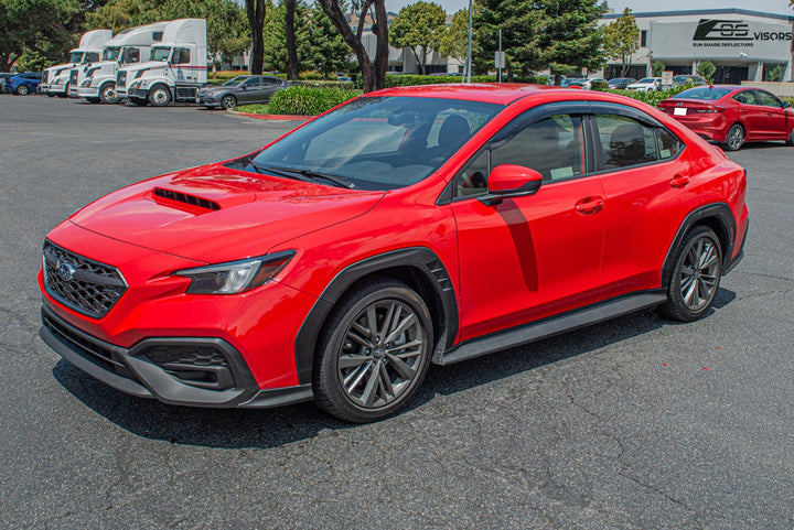 2022-Up Subaru WRX | JDM Clip-On Style Side Vent Window Visors Rain Guard Clip-On EOS Visors 