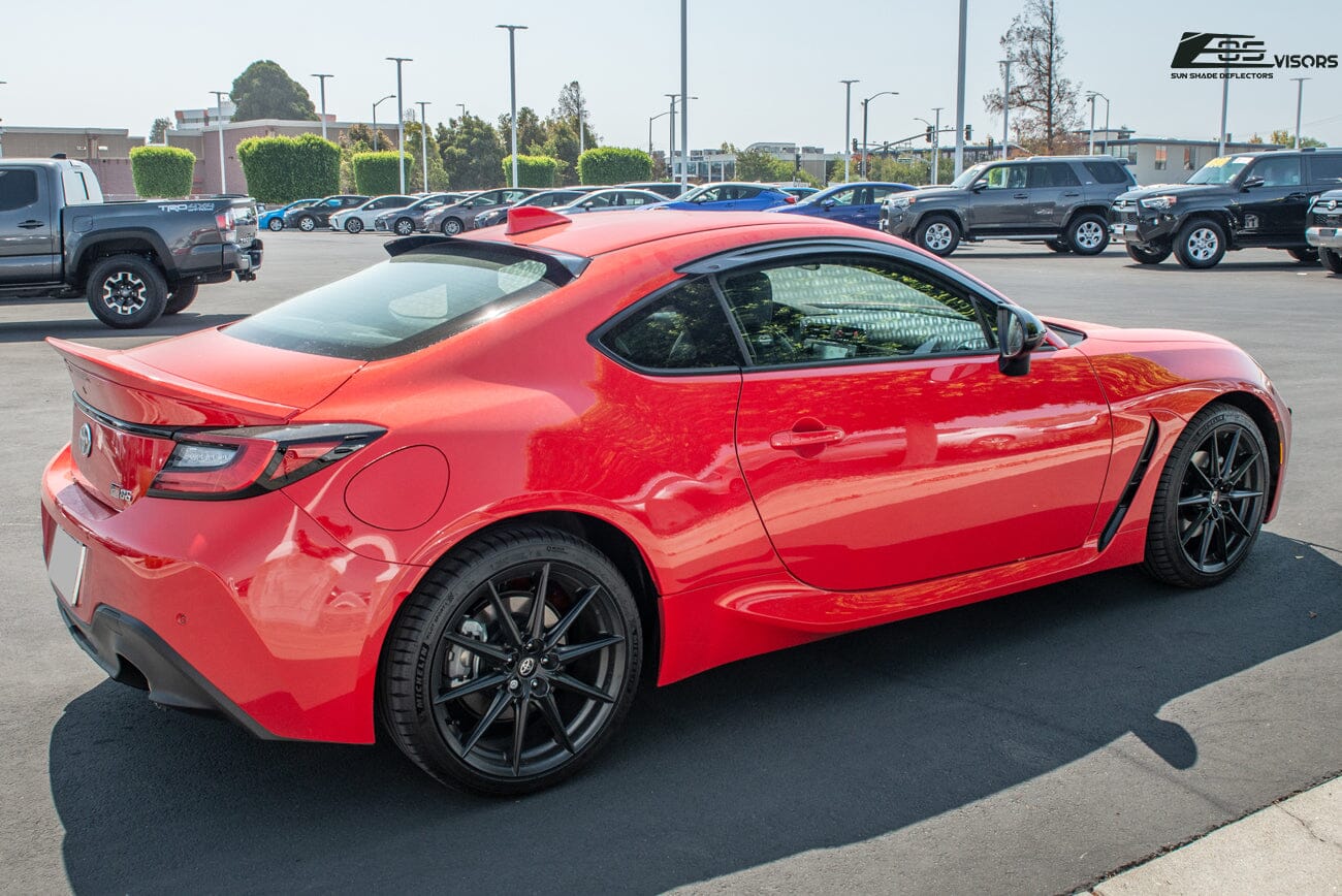 2022Up Toyota GR86 Window Visors JDM Wind Deflectors Rain Guards EOS Visors